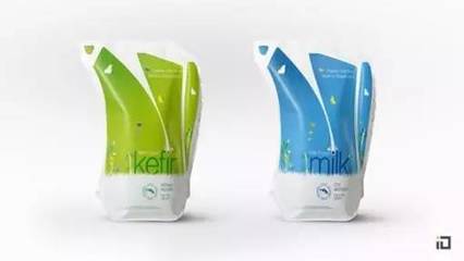 创意牛乳制品包装设计欣赏!